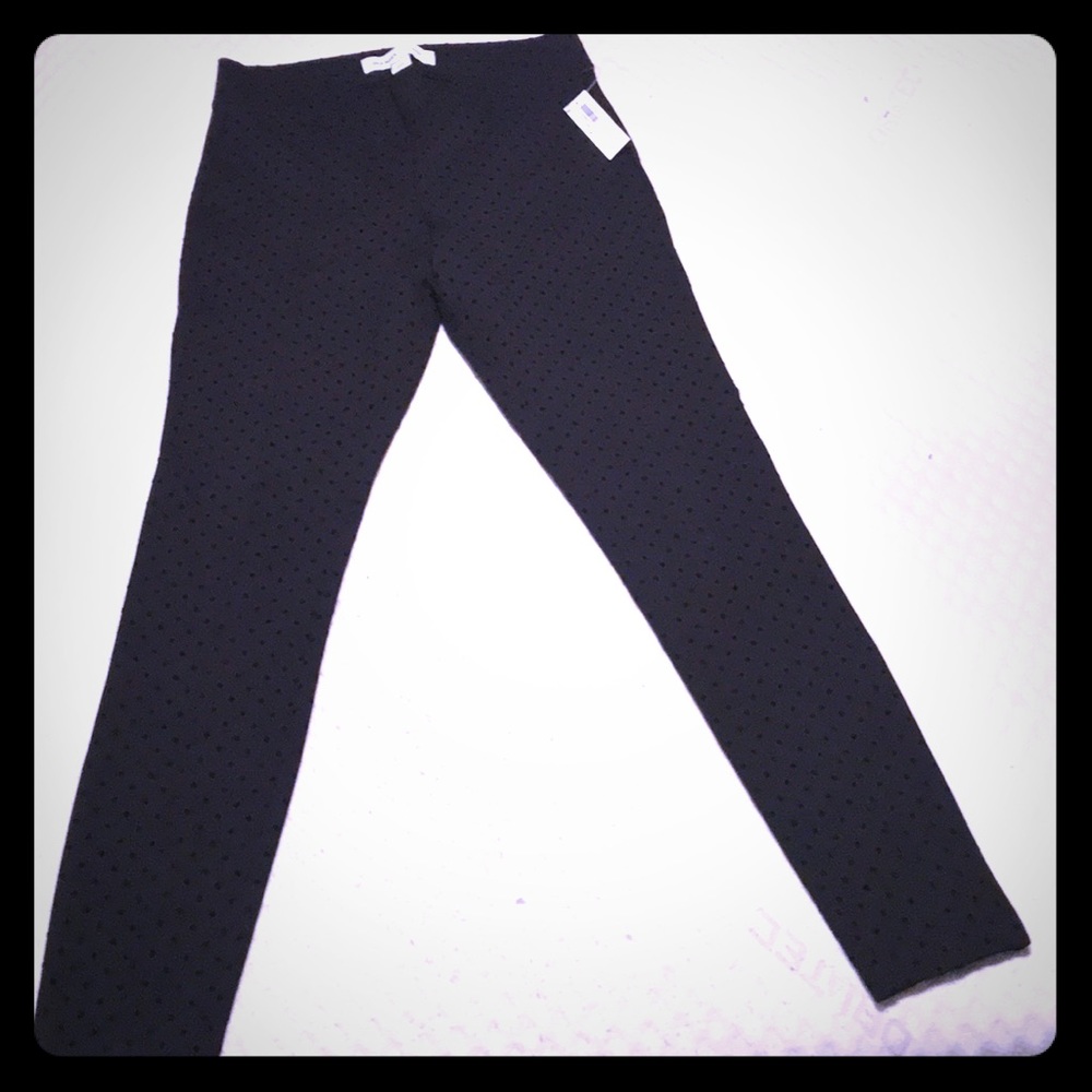 Women’s polka dot stretch pant